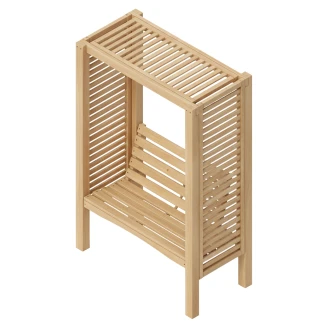 Pergola med Bænk <strong>Arvika</strong>  Træ