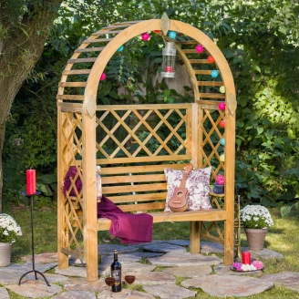 Pergola med Bænk <strong>Rivendale</strong>  Træ