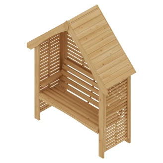 Pergola med Bænk <strong>Belmira</strong>  Træ