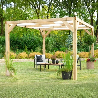 Pergola <strong>Norwell</strong>  Træ 3x3 m