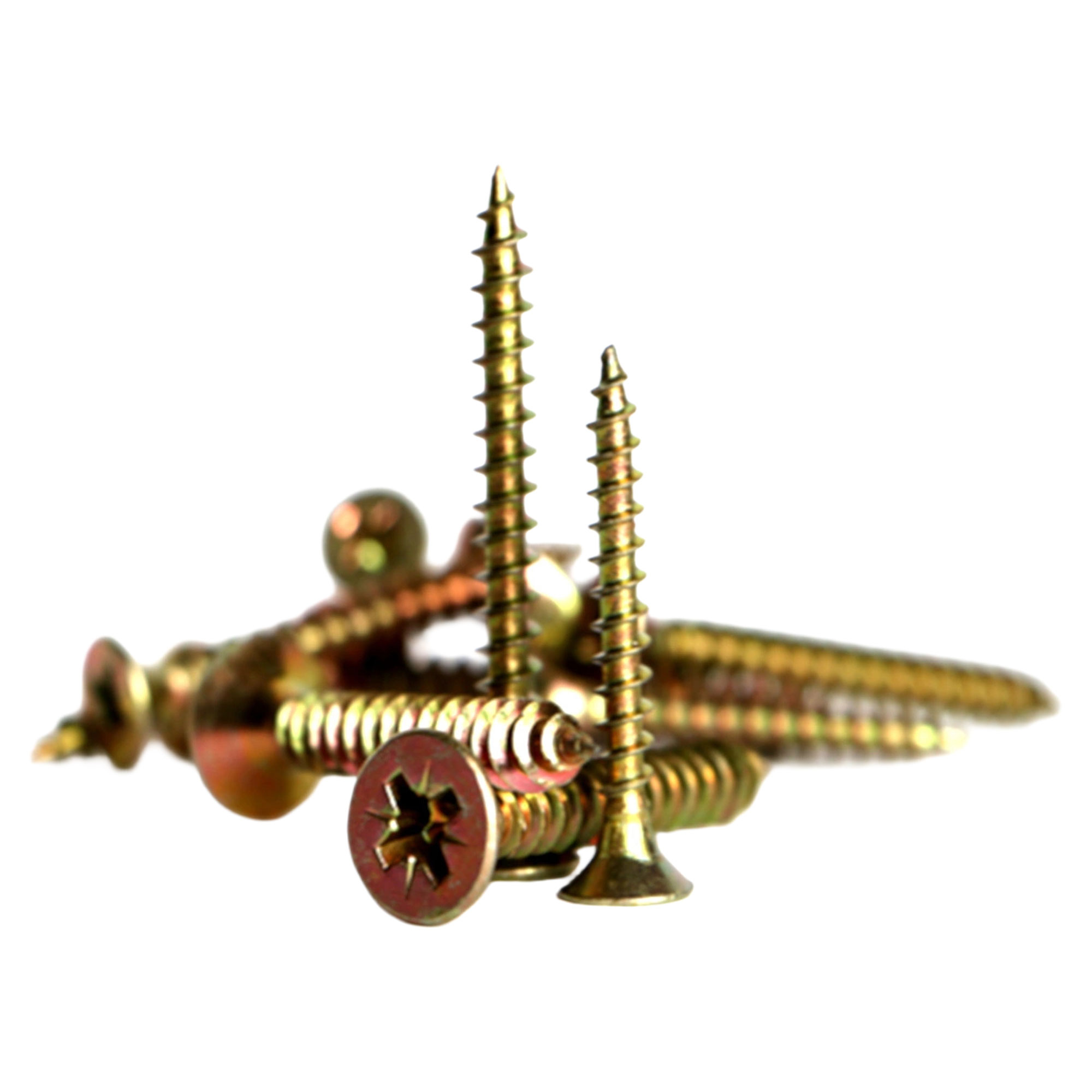 Skrue til Vinkelbeslag Fortis Guld 8 stk