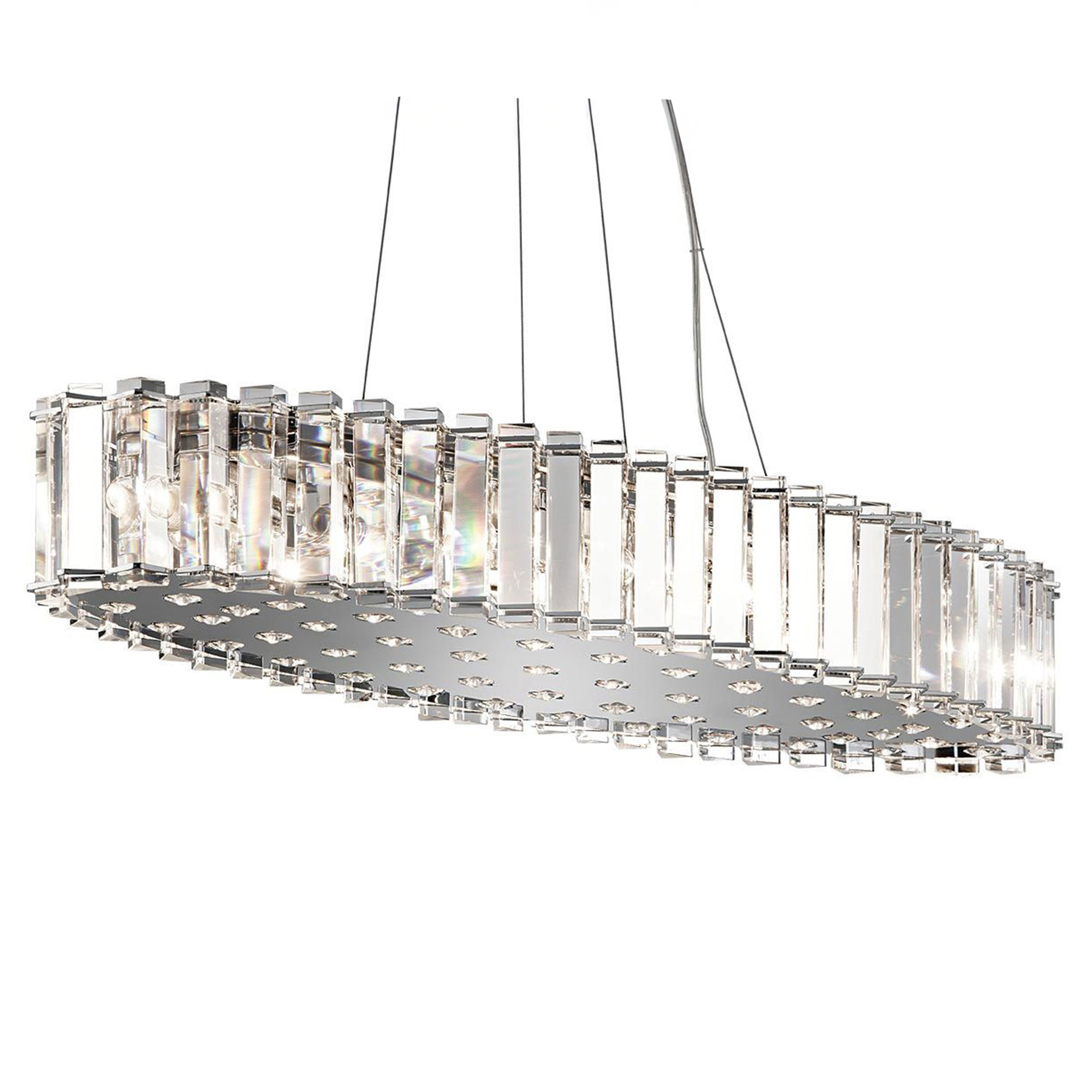 Kichler Hængende Lampe Crystal Skye Krom