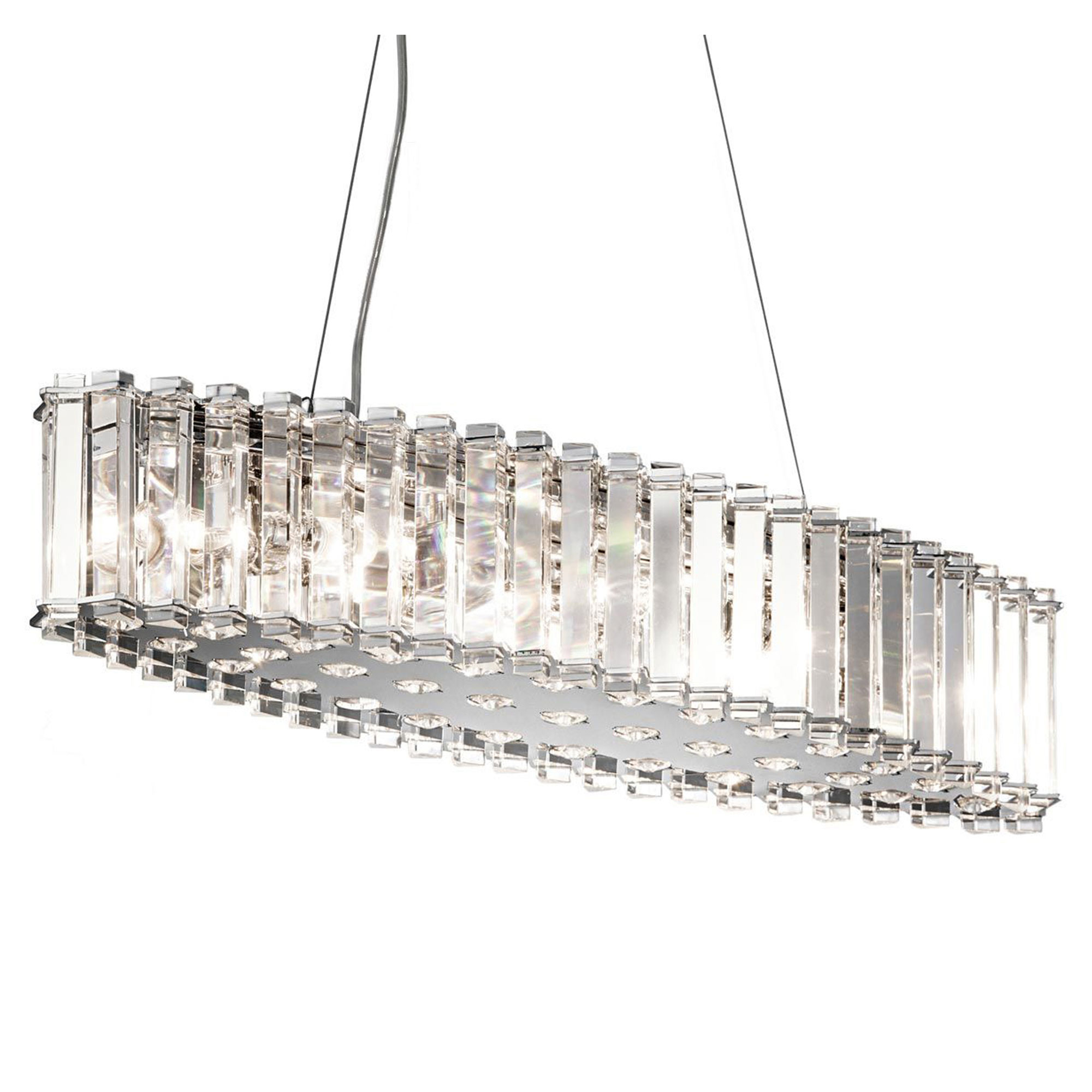 Kichler Hængende Lampe Crystal Skye Krom