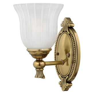 Hinkley Væglampe Uno <strong>Francoise</strong>  Messing