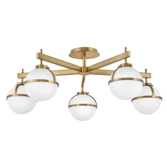 Hinkley Loftlampe <strong>Hollis</strong>  Messing, Hvid