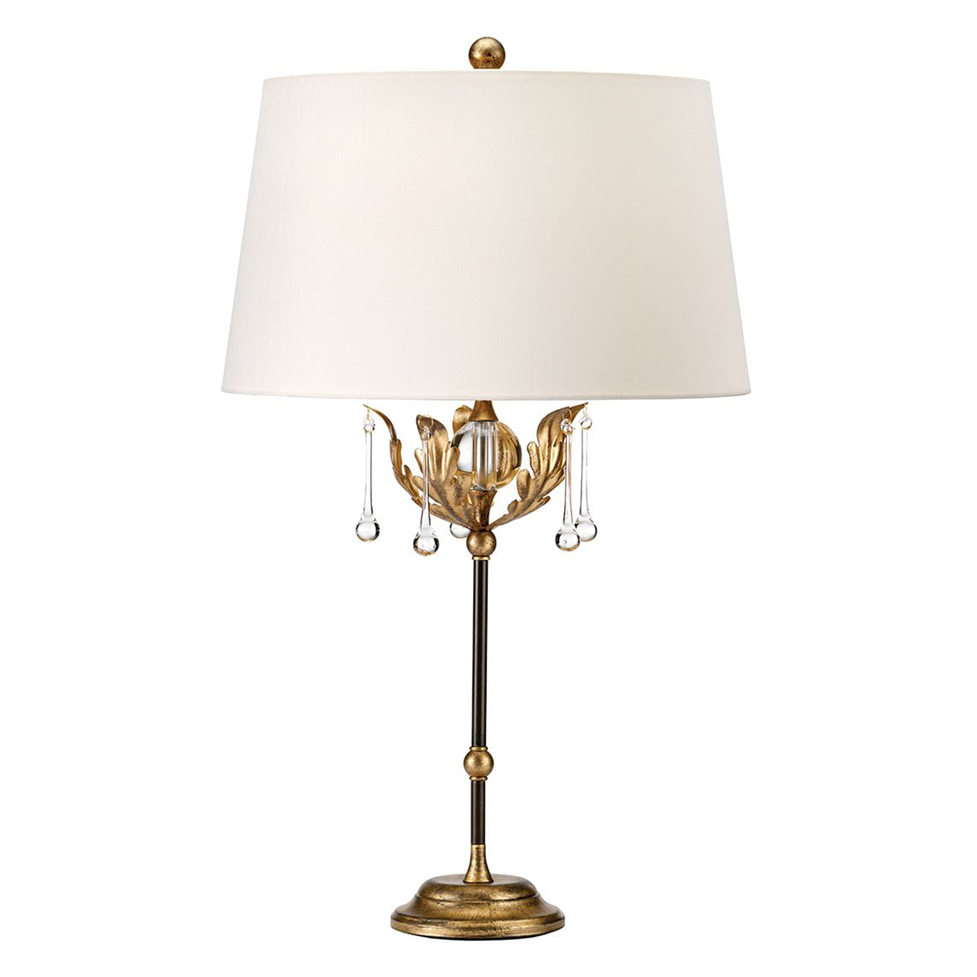 Elstead Bordlampe Amarilli Elfenben, Bronze
