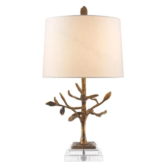 Gilded Nola Bordlampe <strong>Audubon Park</strong>  Guld