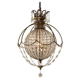 Feiss Hængende Lampe <strong>Bellini</strong>  Oxideret Bronze