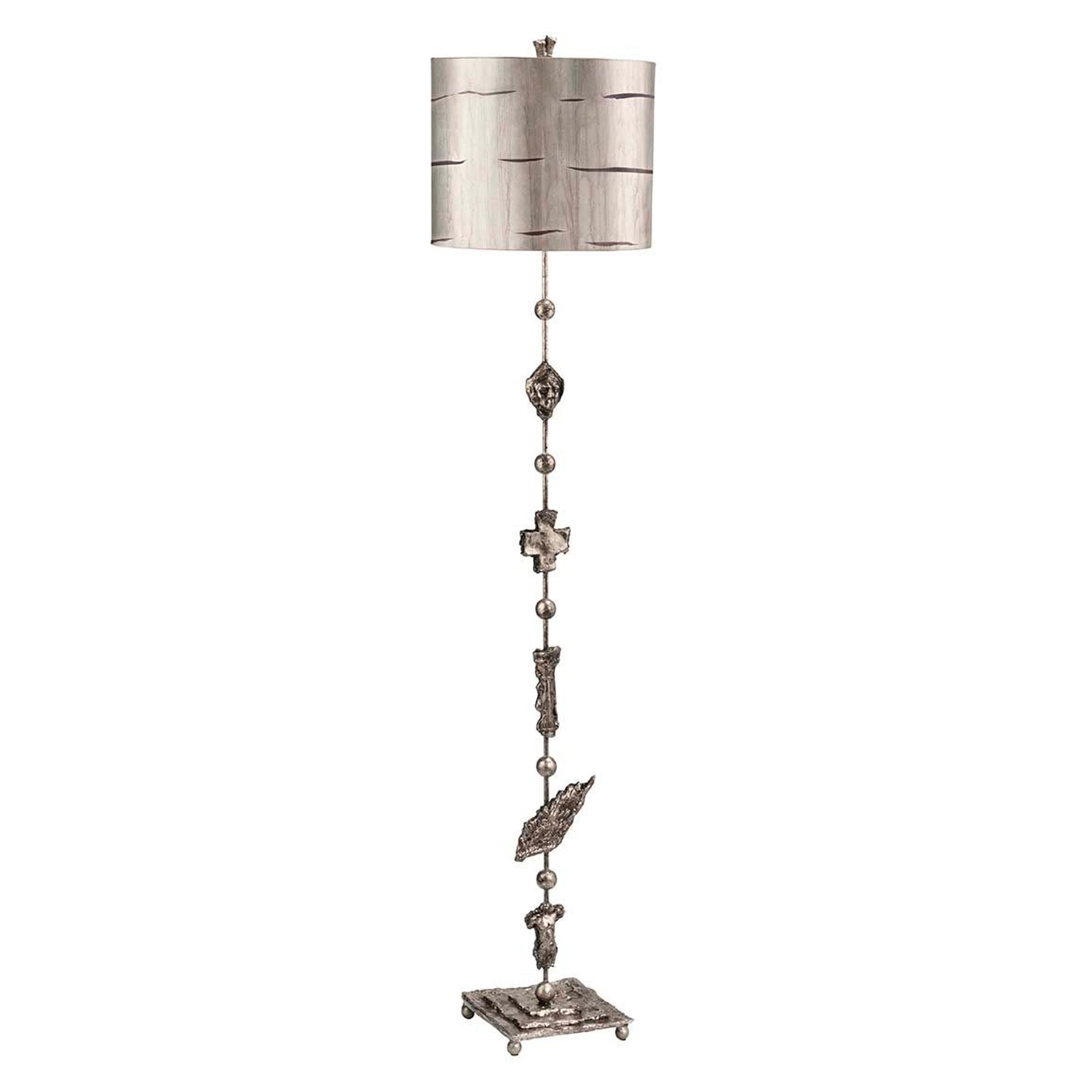 Flambeau Gulvlampe Fragment Sølv