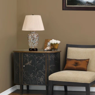 Elstead Bordlampe <strong>Gold Birds</strong>  Blå, Guld