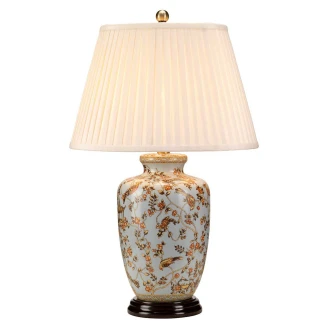 Elstead Bordlampe <strong>Gold Birds</strong>  Blå, Guld