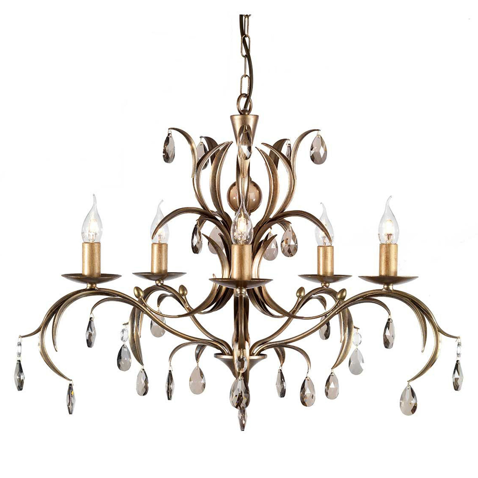 Elstead Hængende Lampe Lily Bronze