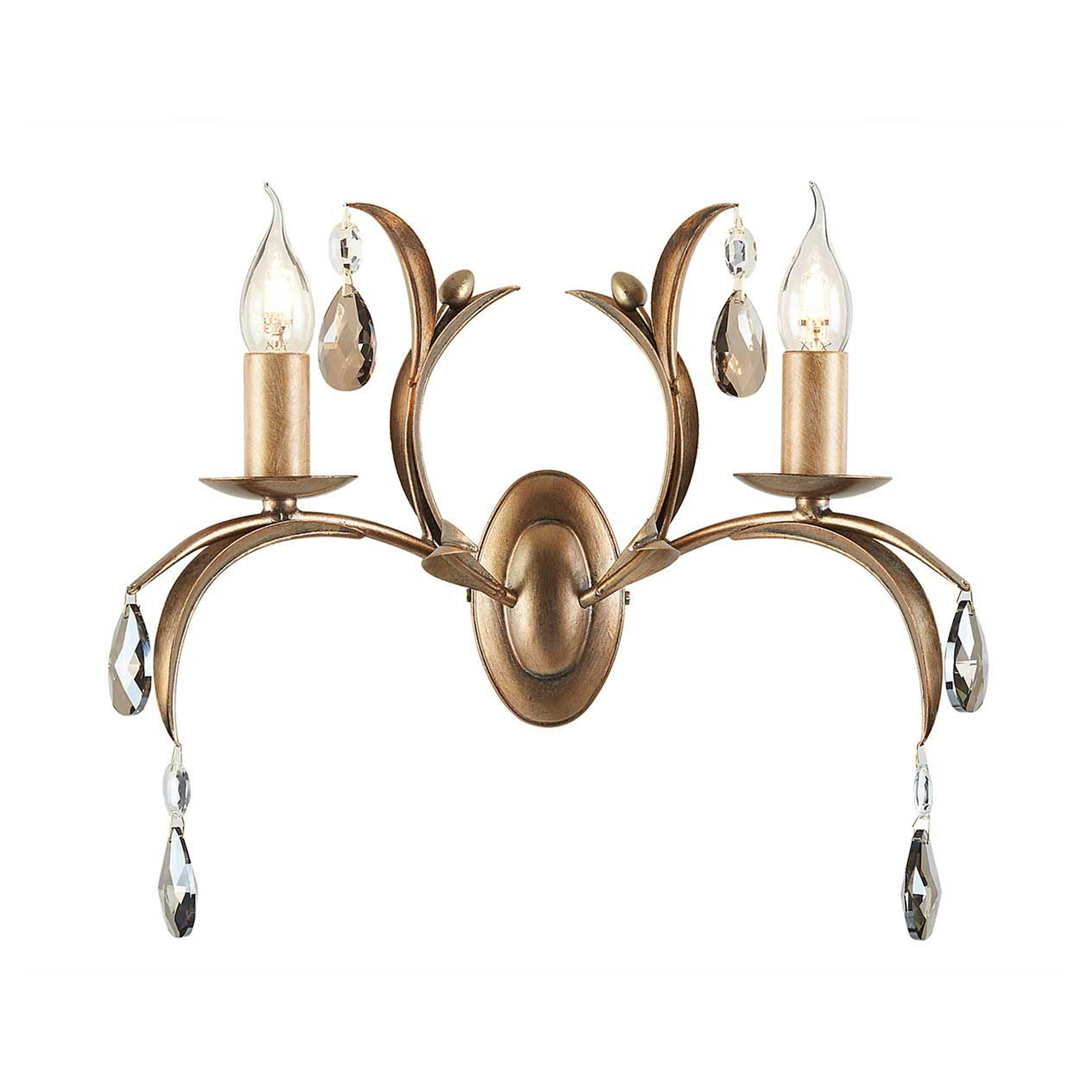 Elstead Væglampe Lily Bronze