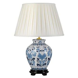 Designer's Lightbox Bordlampe <strong>Linyi</strong>  Blå, Hvid