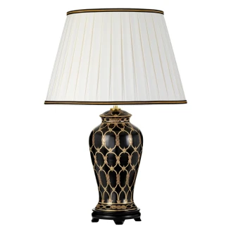 Designer's Lightbox Bordlampe <strong>Taipei</strong>  Sort, Guld