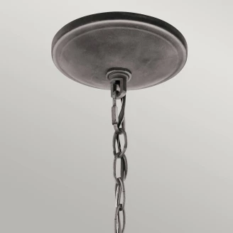 Kichler Hængende Lampe Taulbee Vejrbidt Zink Ø 72 cm