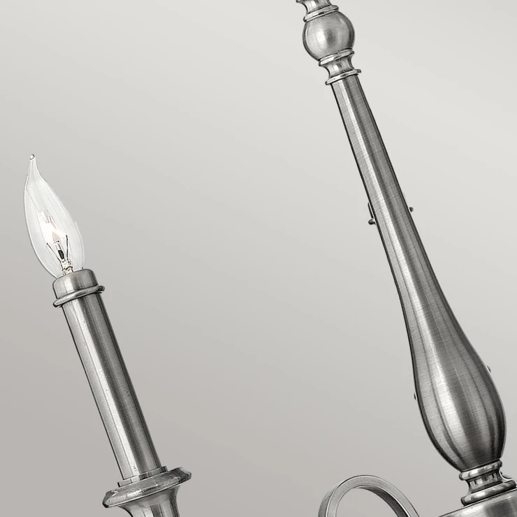 Hinkley Hængende Lampe Yorktown Antik Nikkel