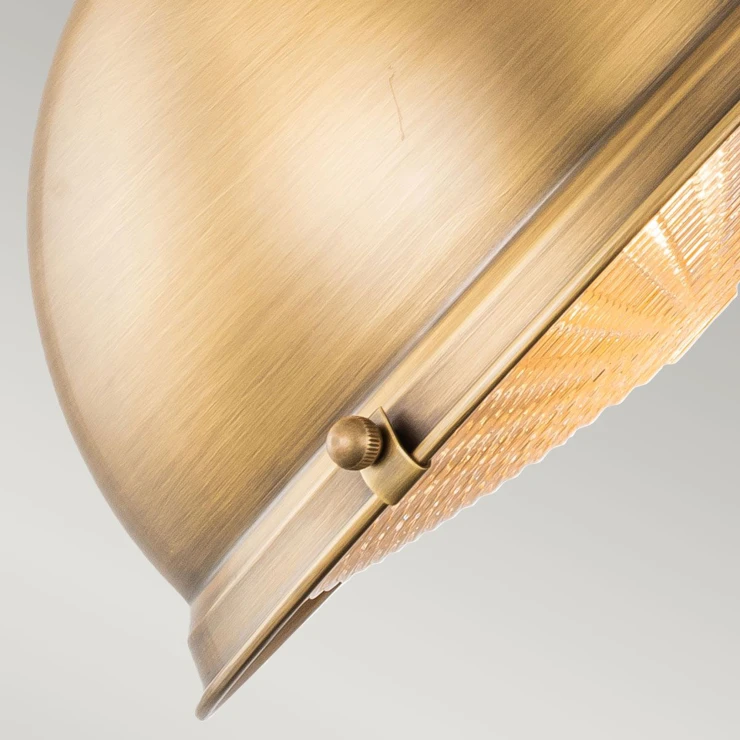 Elstead Væglampe Chiswick Antik Messing