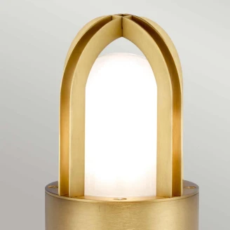 Elstead Bordlampe Paignton Børstet Messing 30 cm