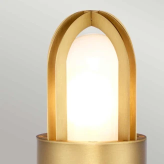 Elstead Bordlampe Paignton Børstet Messing 70 cm