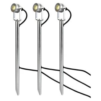 Elstead Sæt med Stolper <strong>Spennymoor</strong>  Sølv