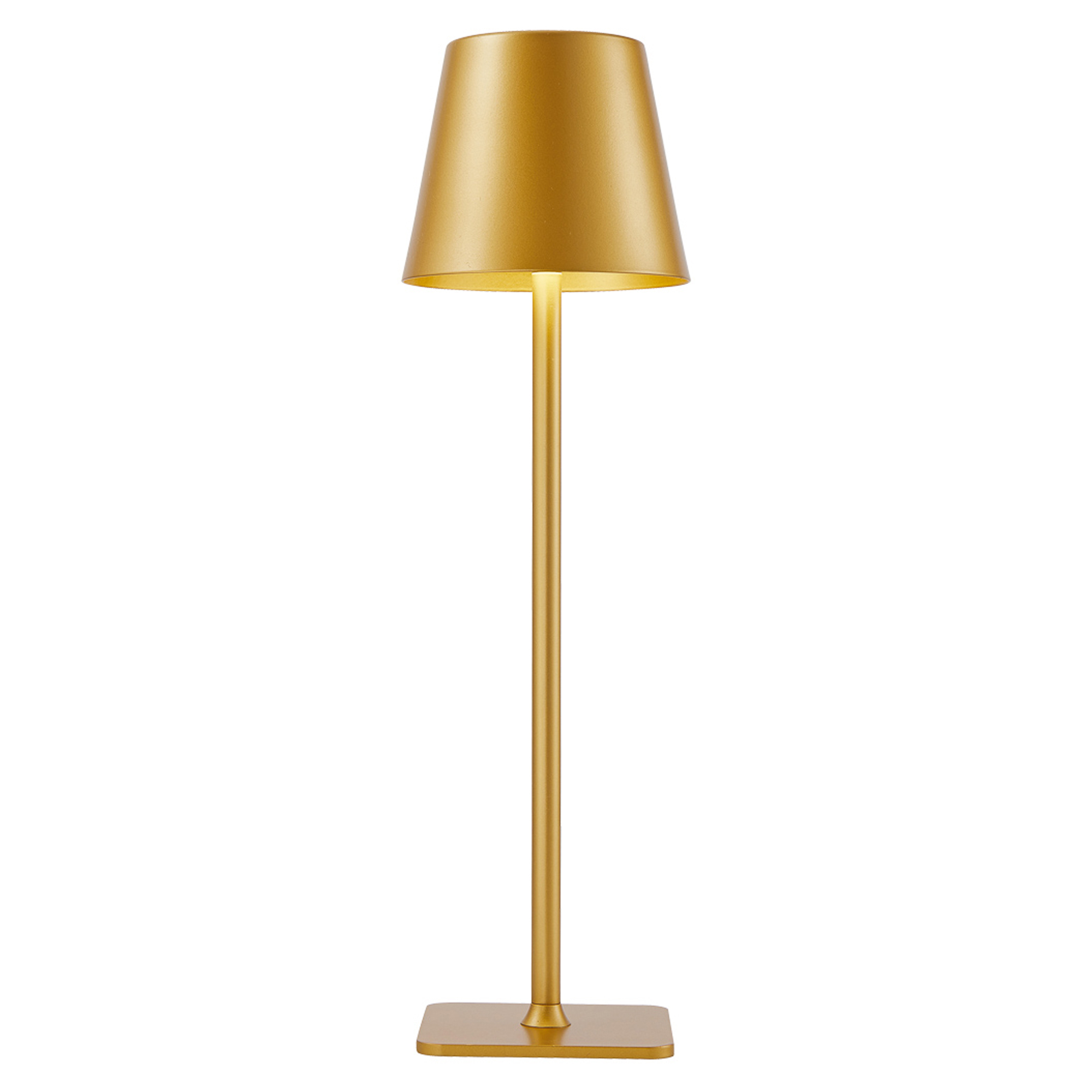 Bordlampe Atlen Guld Mat