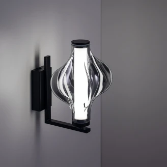 Væglampe <strong>Edda</strong>  Sort Blank