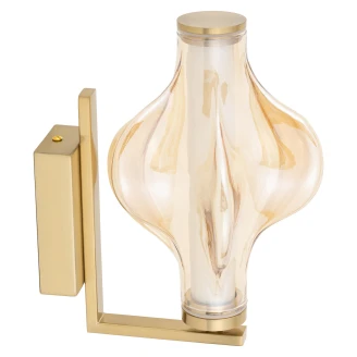 Væglampe <strong>Edda</strong>  Messing Blank