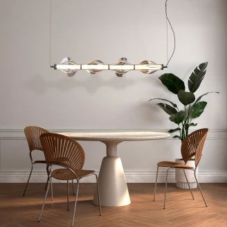 Hængelampe Quadra <strong>Edda</strong>  Sort Blank