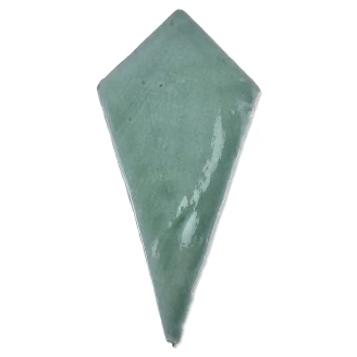 Alteret Håndlavet Vægflise <strong>Kite</strong>  Agua Marina Blank 11x23 cm