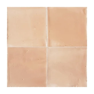 Alteret Håndlavet Vægflise <strong>Zellige Alteret</strong>  Kamel Blank 10x10 cm