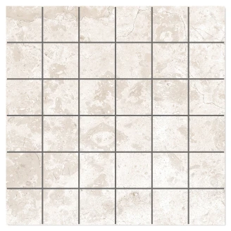 Klinker <strong>Kalksten Fjäll</strong>  Hvid Mat-Struktur 3D 30x30 (5x5) cm