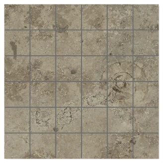 Klinker <strong>Kalksten Fjäll</strong>  Grå Beige Mat-Struktur 3D 30x30 (5x5) cm