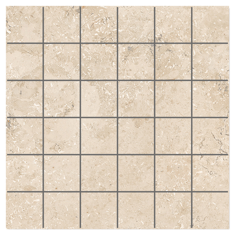 Klinker Kalksten Fjäll Beige Mat-Struktur 3D 30x30 (5x5) cm