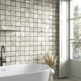 Klinker <strong>Lustre</strong>  Grå Mat 12x12 cm