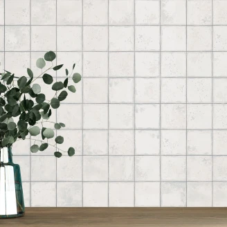 Klinker <strong>Lustre</strong>  Hvid Mat 12x12 cm