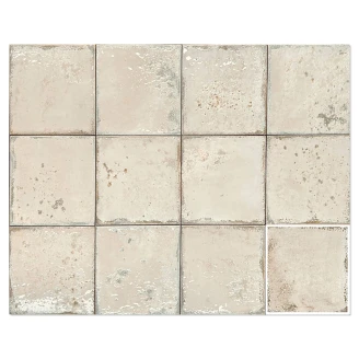 Klinker <strong>Lustre</strong>  Fløde Mat 12x12 cm