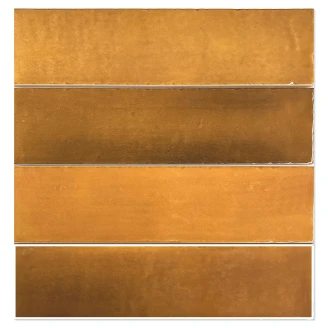 Vægflise <strong>Alcazar</strong>  Karamel Blank 8x30 cm