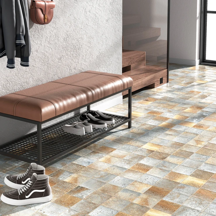 Klinker Reef Beige Mat 12x12 cm