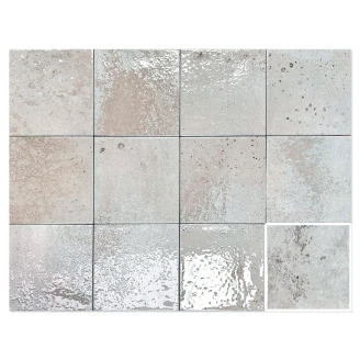 Klinker <strong>Reef</strong>  Grå Mat 12x12 cm