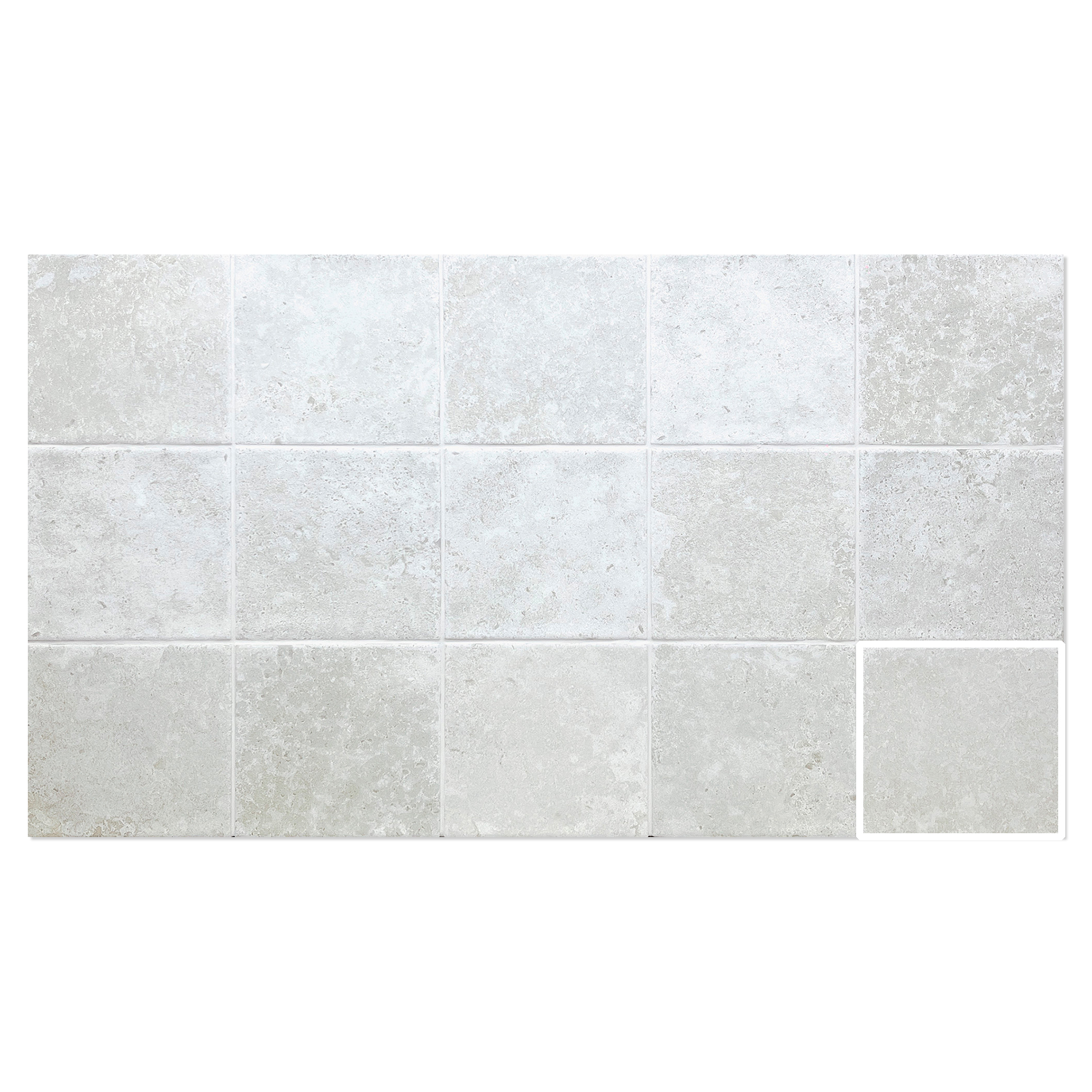 Klinker Arenis Grå Beige Mat 12x12 cm