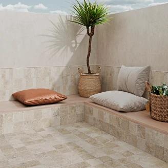 Klinker <strong>Arenis</strong>  Beige Mat 12x12 cm