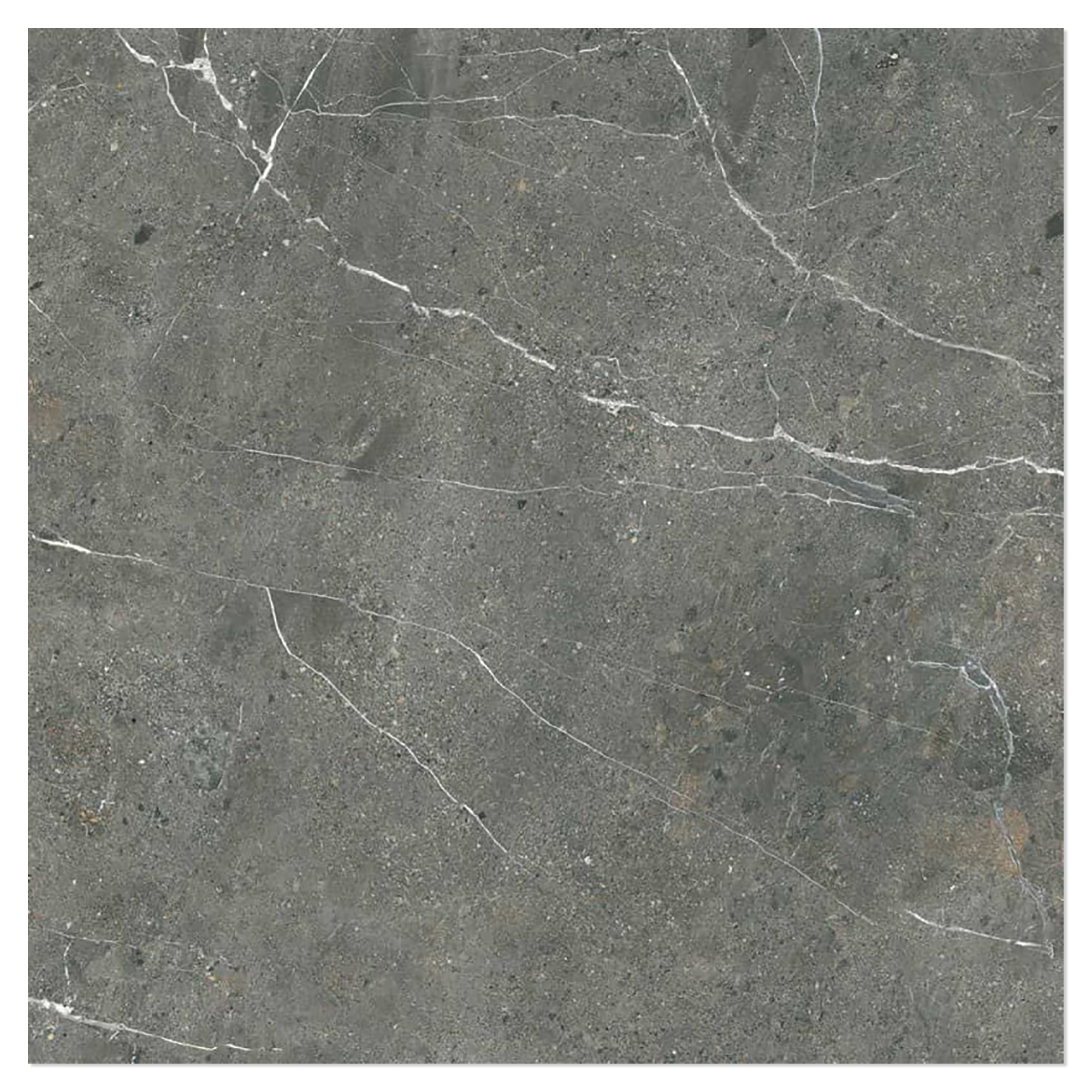 Klinker Elda Mørkegrå Mat 120x120 cm