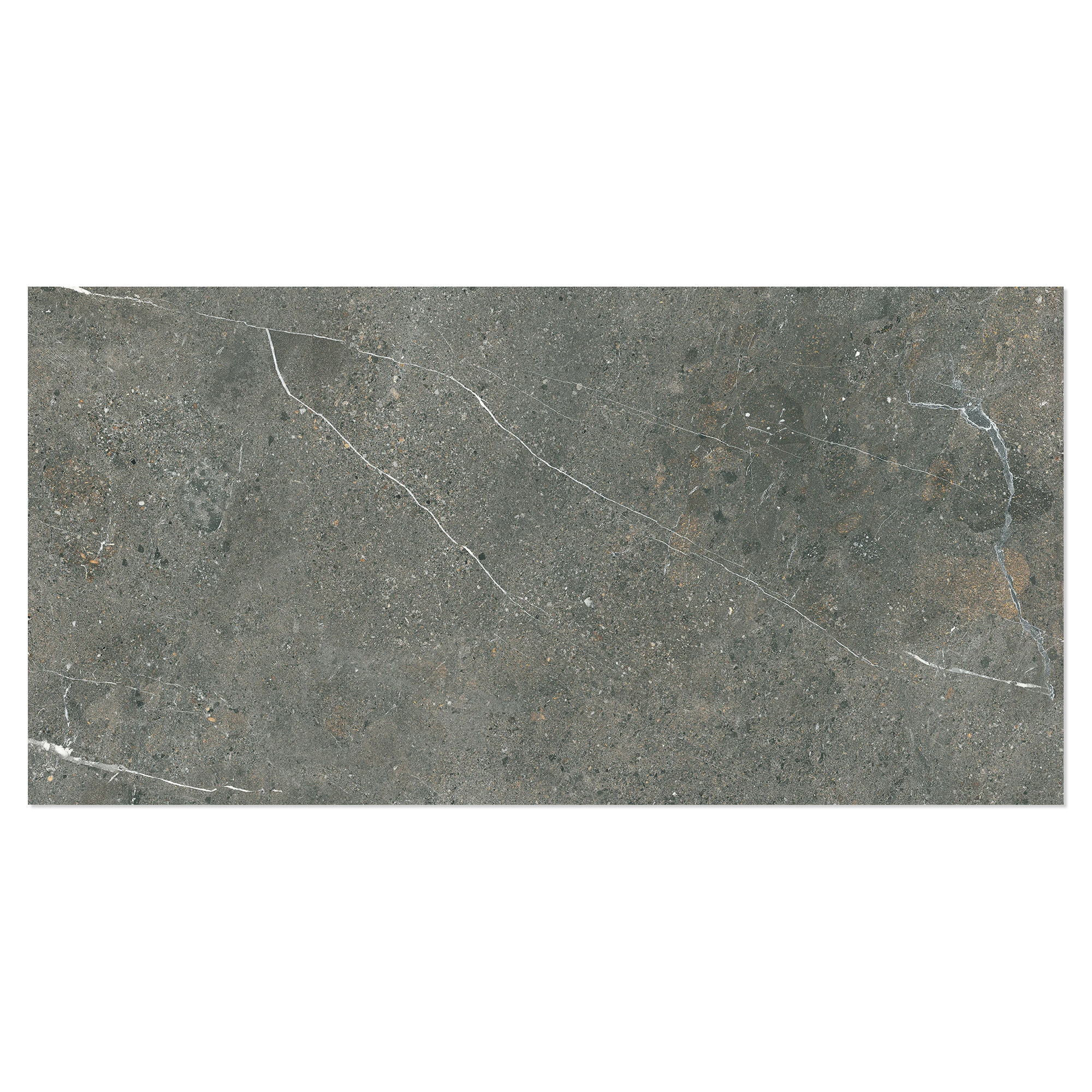 Klinker Elda Mørkegrå Mat 60x120 cm