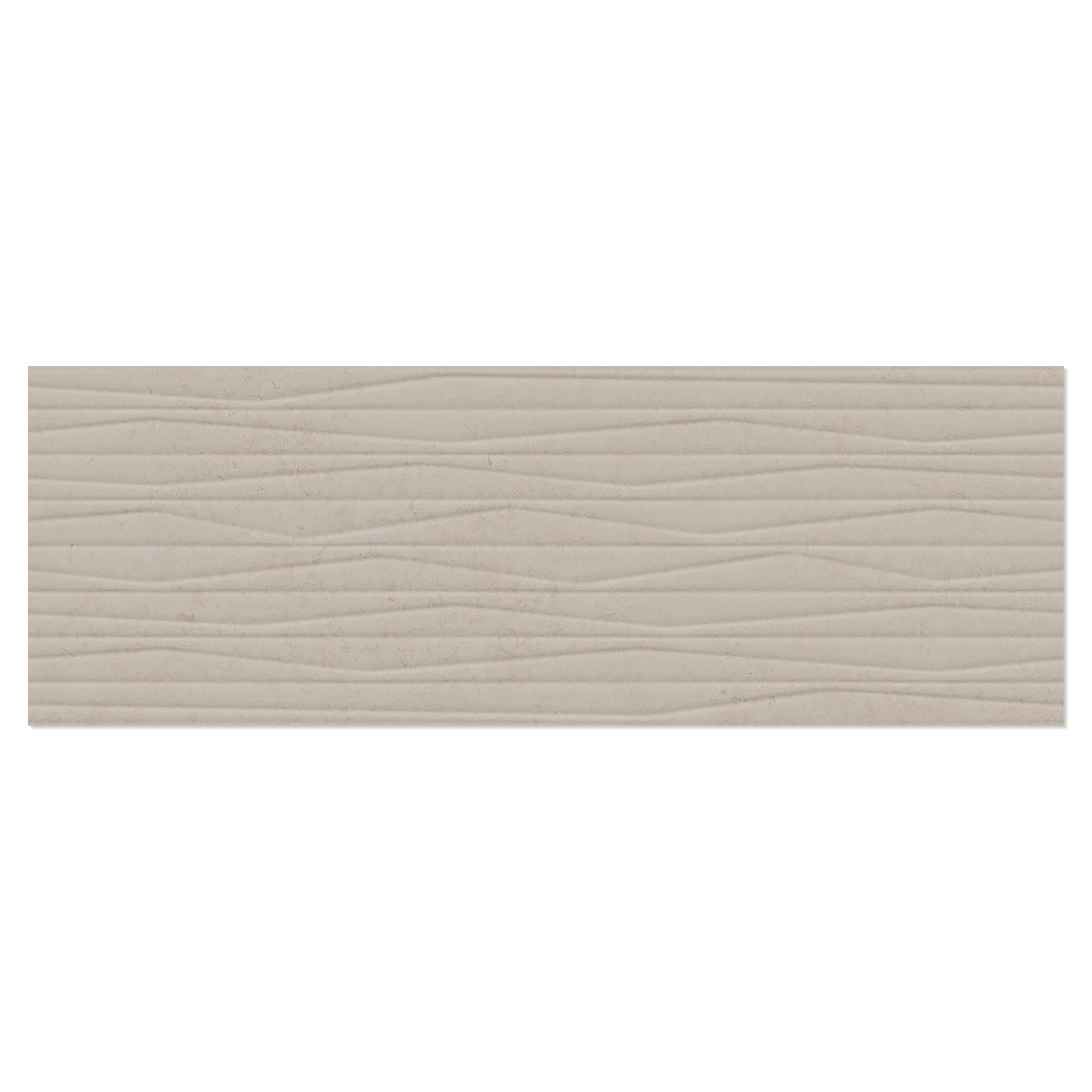 Kakel Kysten Beige Dekor Mat-Relief 30x90 cm (Rød pasta)