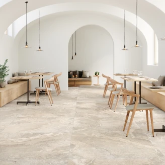 Klinker <strong>Lenor</strong>  Varm Beige Mat 100x100 cm