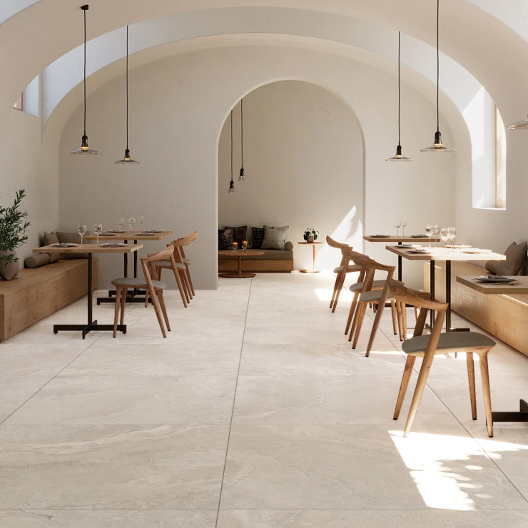 Klinker Lenor Lys Beige Mat 60x60 cm