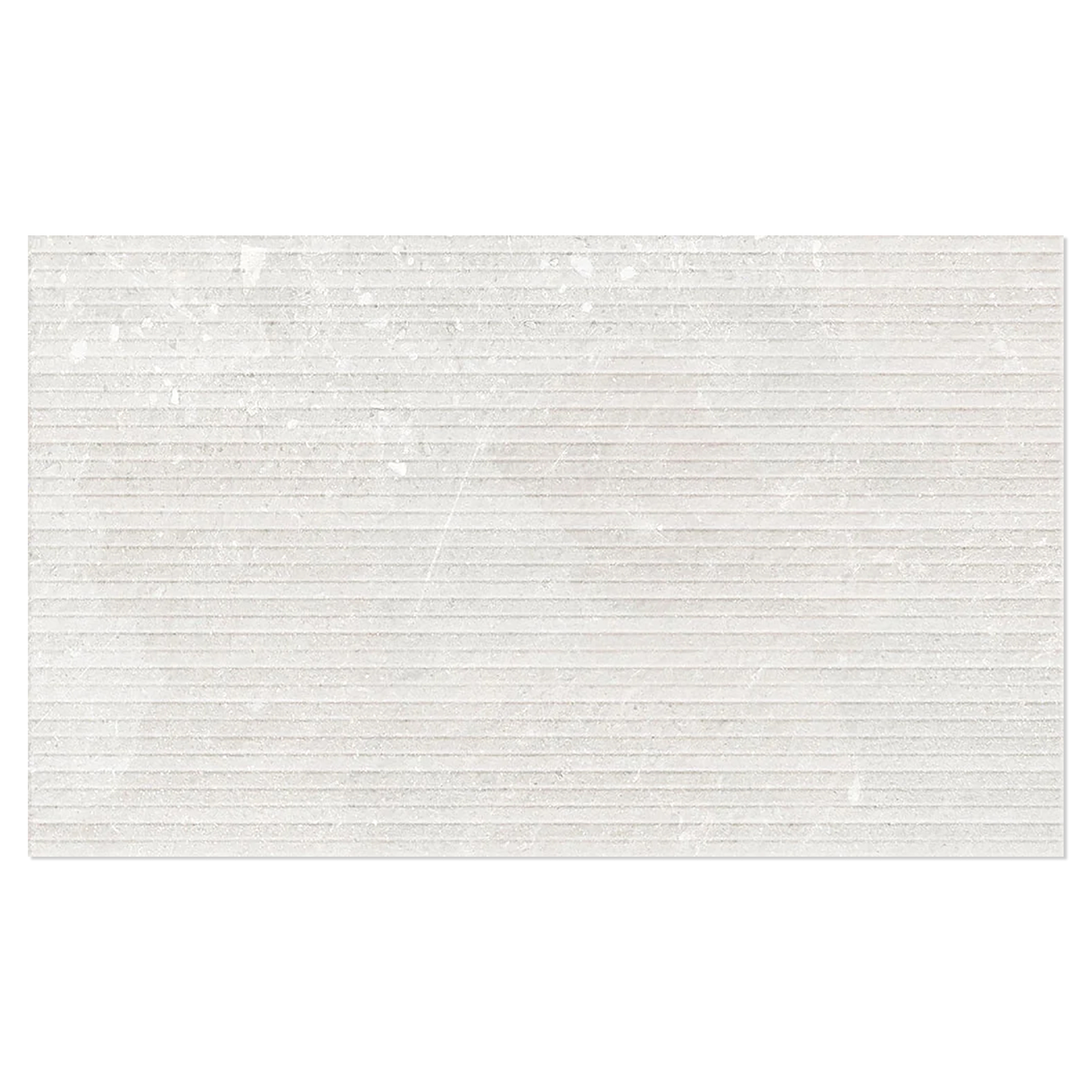 Vægflise Nalin Hvid Mat-Relief 33x55 cm
