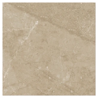 Marmor Klinker <strong>Miran</strong>  Lys Brun Poleret 60x60 cm