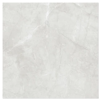 Marmor Klinker <strong>Miran</strong>  Lysegrå Poleret 90x90 cm